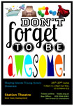 HIADS poster for Don't Forget to be Awesome
