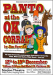 HIADS poster for Panto At The OK Corral