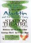 HIADS poster for Aladdin and his Wonderful Lamp