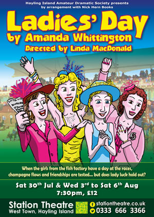 Hayling Island What's On Event Ladies' Day Poster