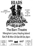 HIADS poster for Nasty Neighbours