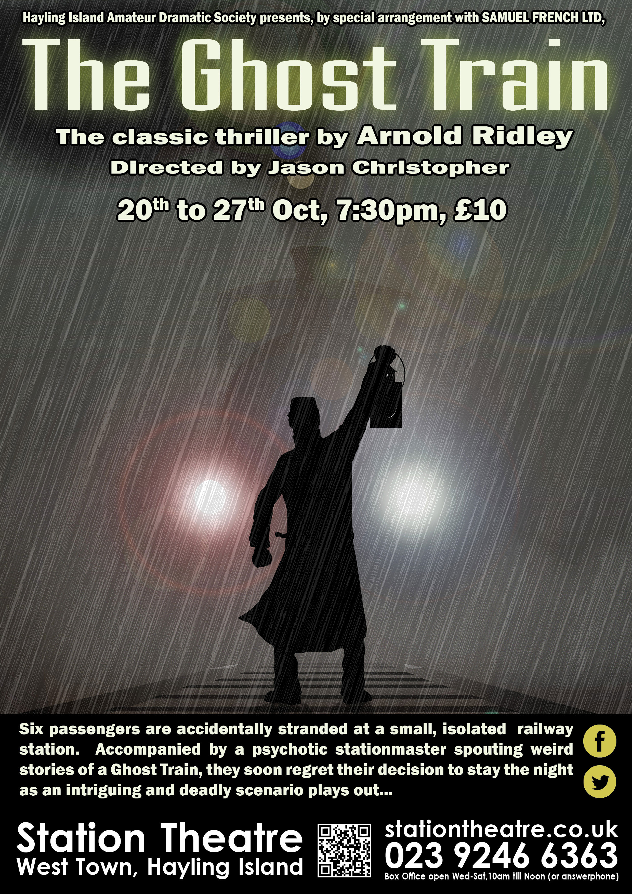 HIADS The Ghost Train Play, Cast and Production Team